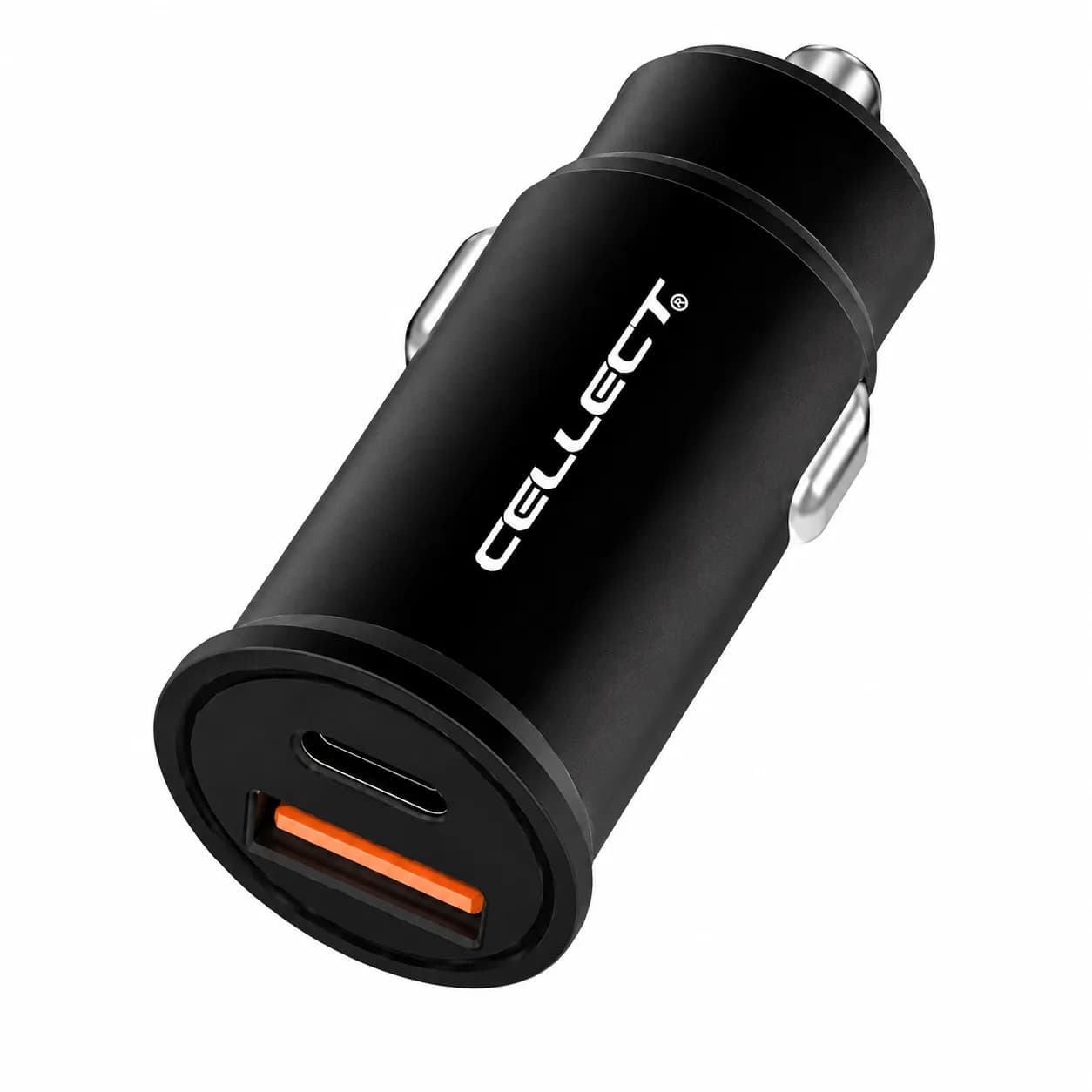 Cellect autós töltő adapter gyorstöltő funkcióval 20W – termékfotó